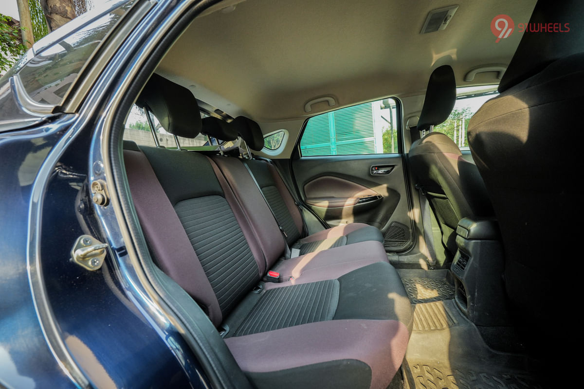 Maruti Suzuki Fronx Rear Seats