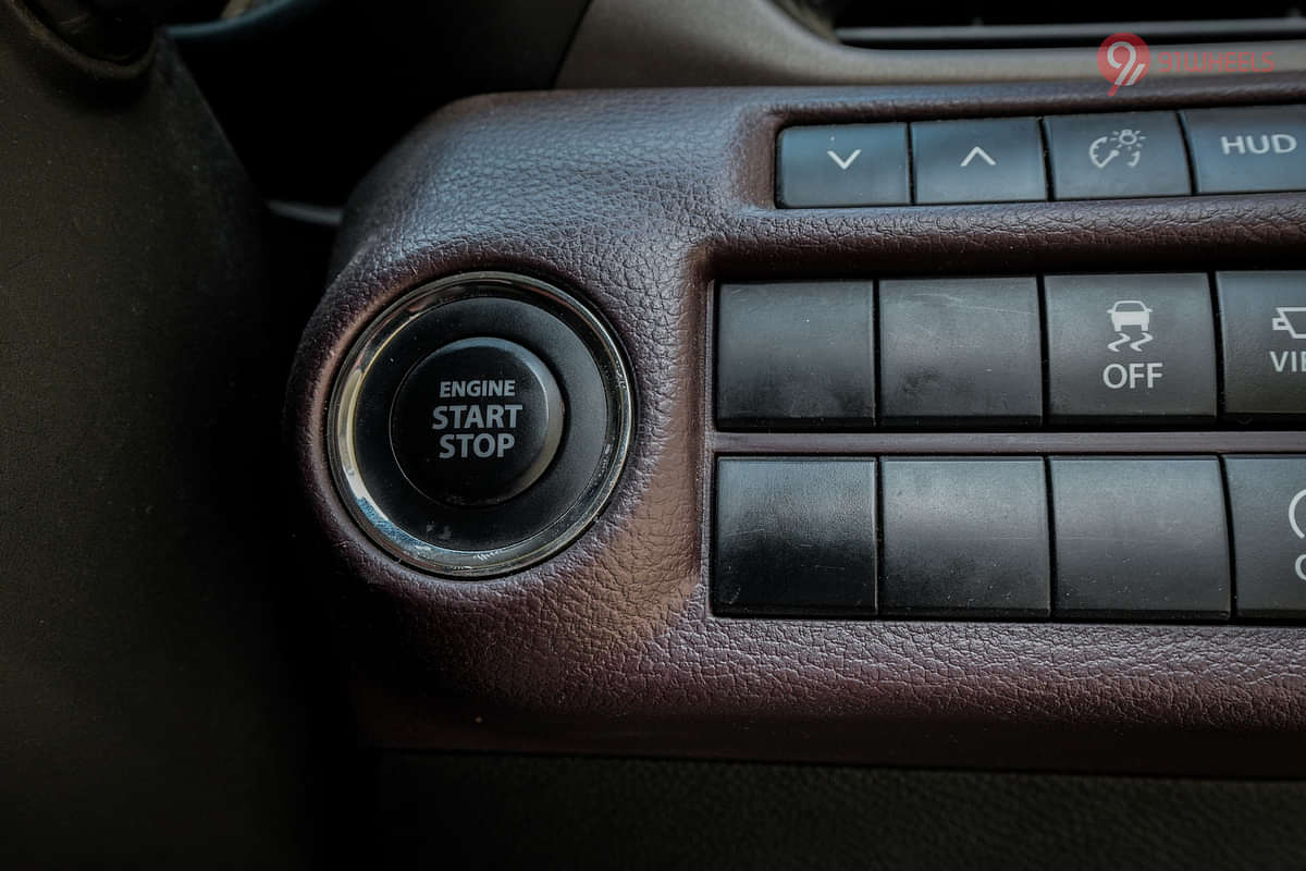 Maruti Fronx Engine Start Button