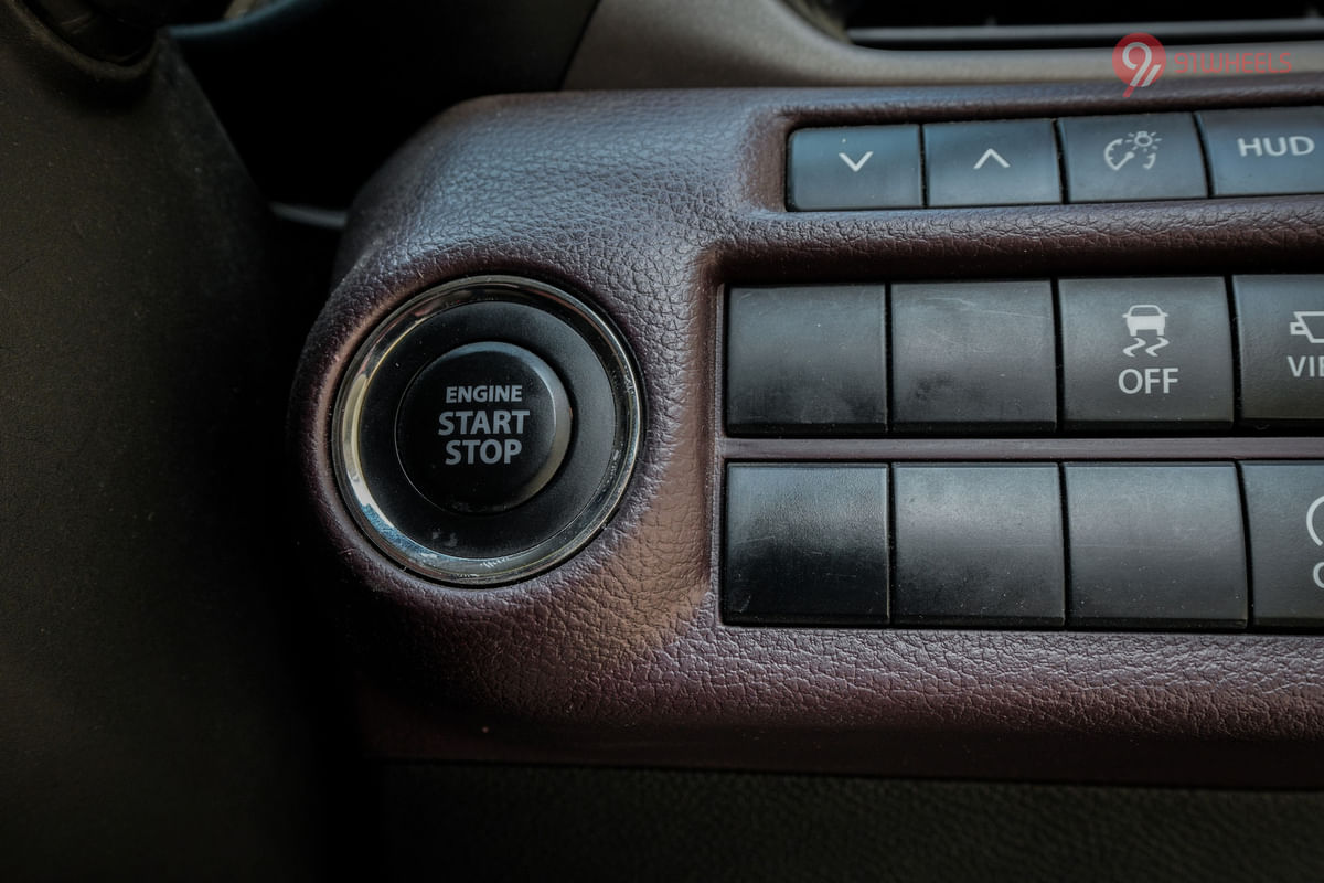 Maruti Suzuki Fronx Engine Start Button