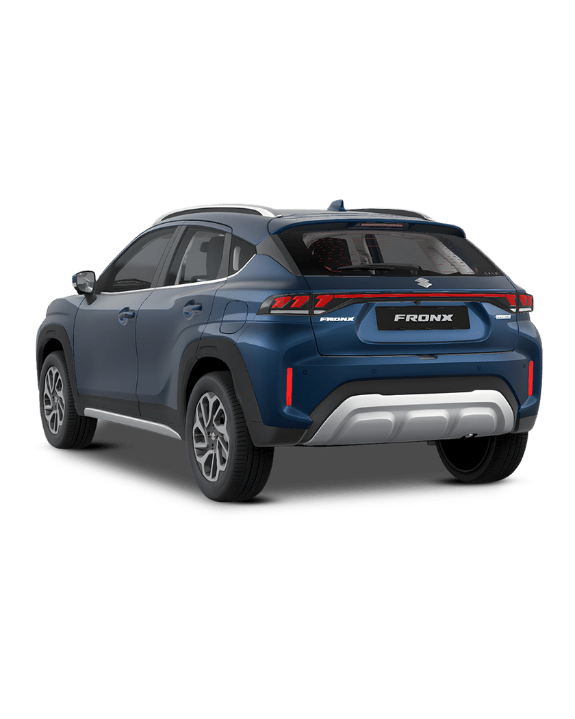 Maruti Suzuki Fronx Left Rear Three Quarter