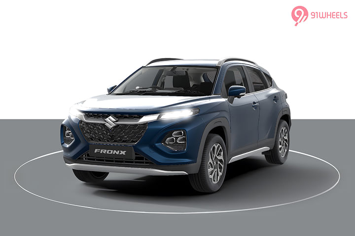 Maruti Suzuki Fronx Left Front Three Quarter