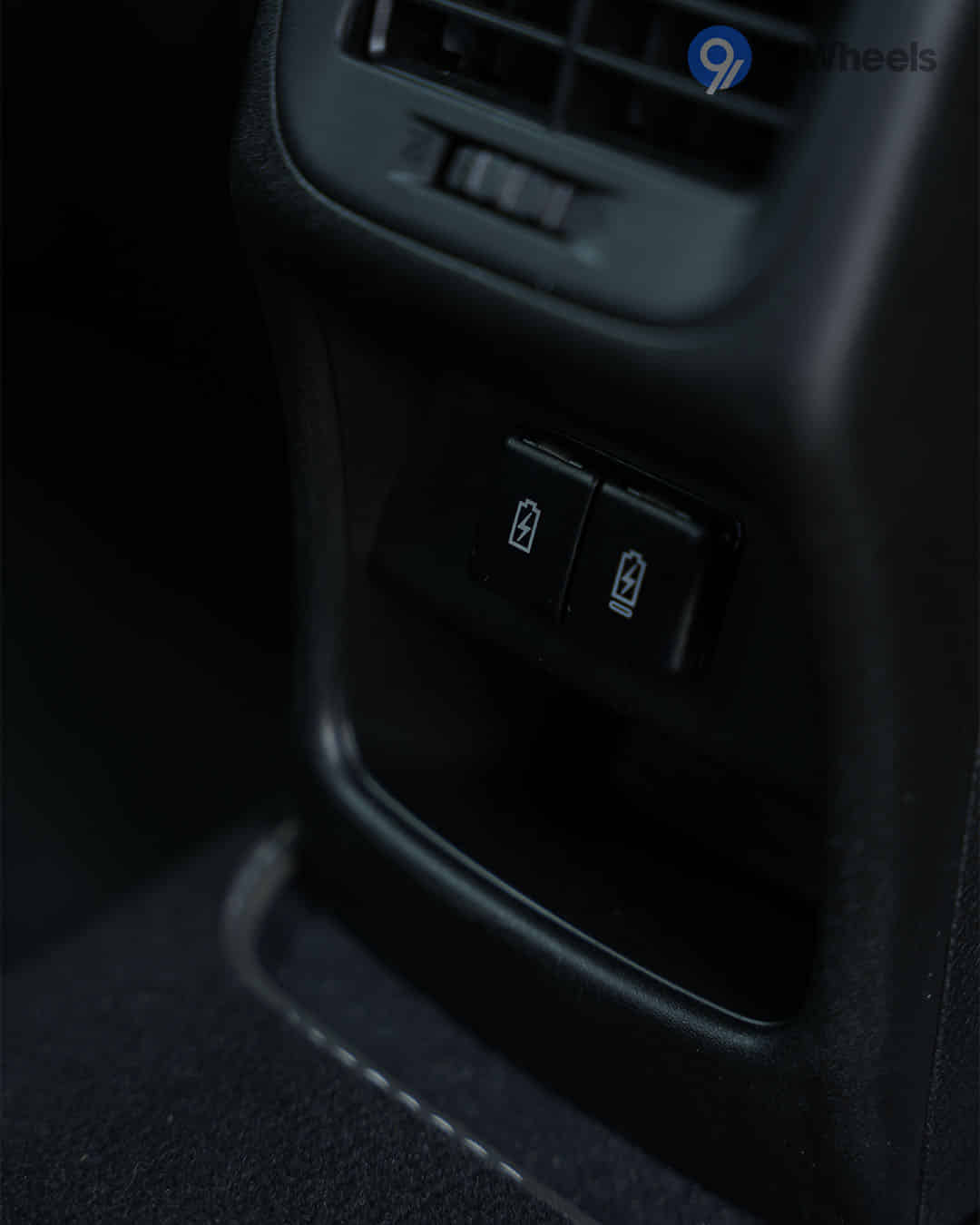 Rear Row Charging Point Rear Row Charging Point