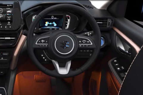 Maruti Suzuki Grand Vitara Alpha Plus Hybrid CVT DT Steering Wheel