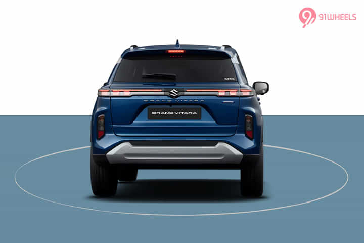 Maruti Suzuki Grand Vitara Rear View Maruti Suzuki Grand Vitara Rear View