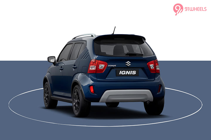 Maruti Suzuki Ignis Left Rear Three Quarter Maruti Suzuki Ignis Left Rear Three Quarter