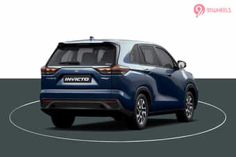 Maruti Suzuki Invicto Right Rear Three Quarter Maruti Suzuki Invicto Right Rear Three Quarter