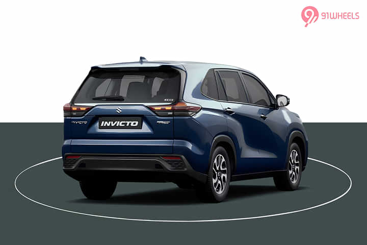 Maruti Suzuki Invicto Right Rear Three Quarter Maruti Suzuki Invicto Right Rear Three Quarter