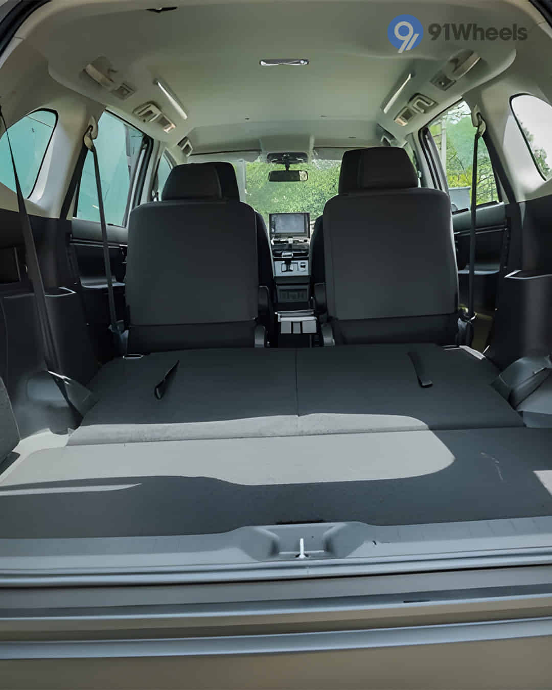 Bootspace Rear Seat Folded