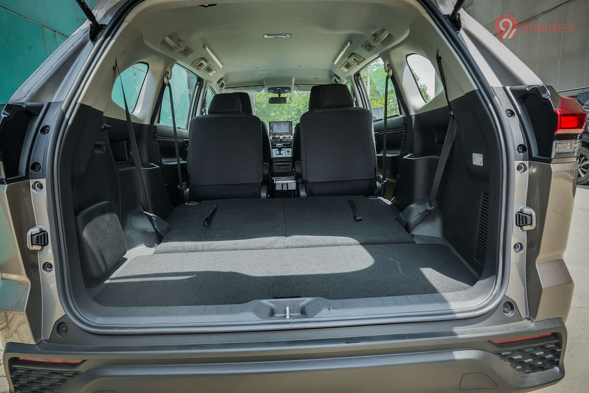 Maruti Suzuki Invicto Bootspace Rear Seat Folded