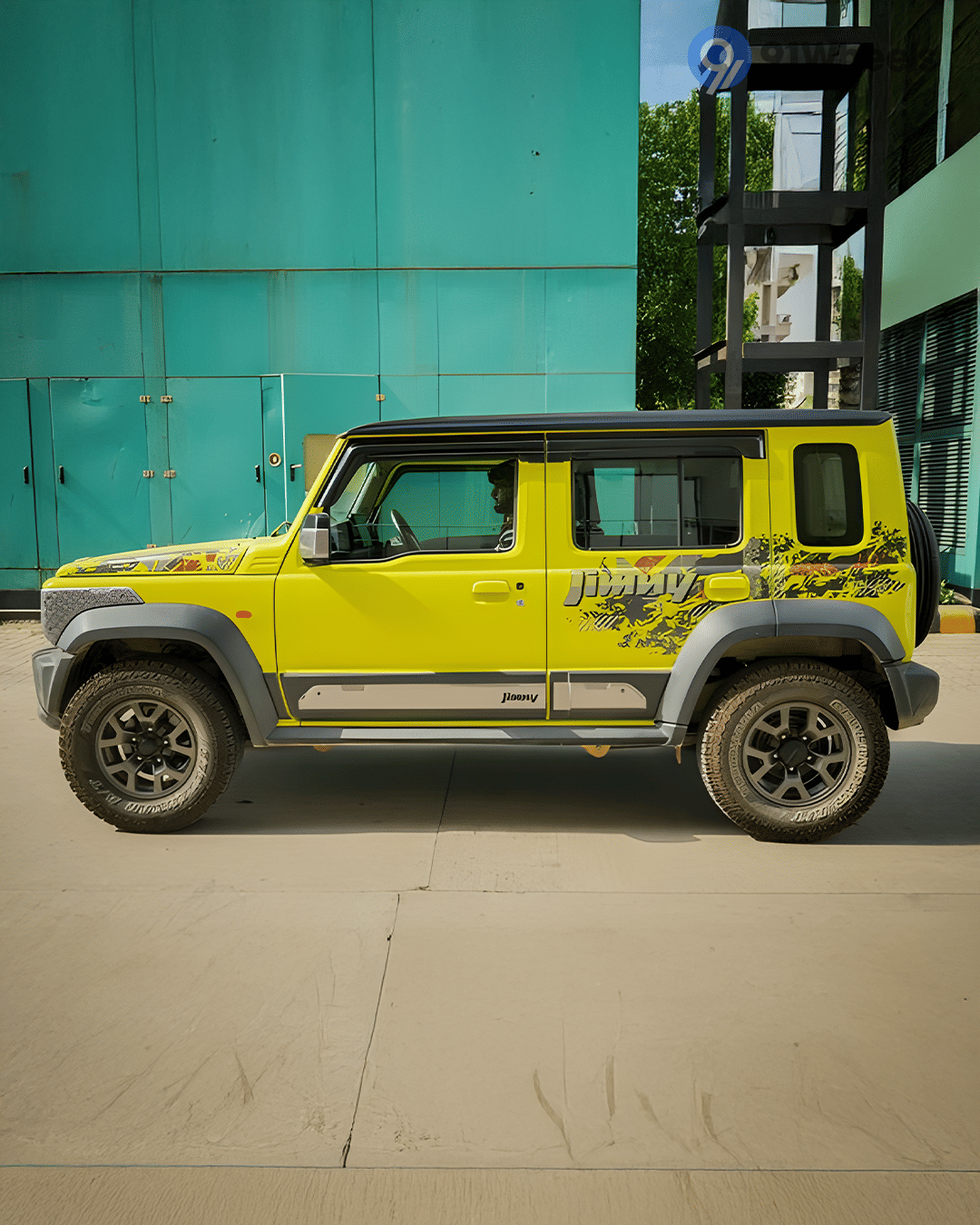 Maruti Suzuki Jimny Left Side View Maruti Suzuki Jimny Left Side View