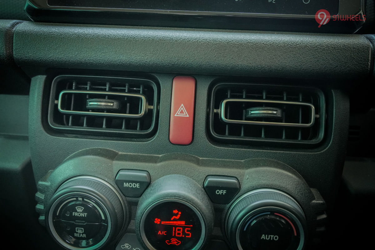 Maruti Suzuki Jimny Front Centre Air Vents