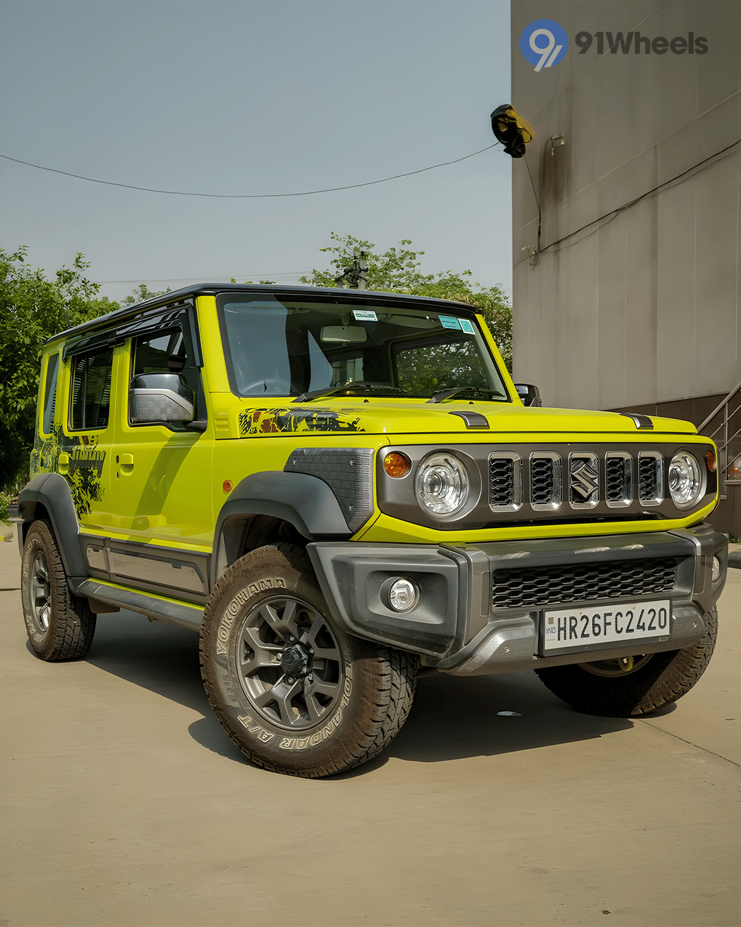 Maruti Suzuki Jimny Right Front Three Quarter Maruti Suzuki Jimny Right Front Three Quarter
