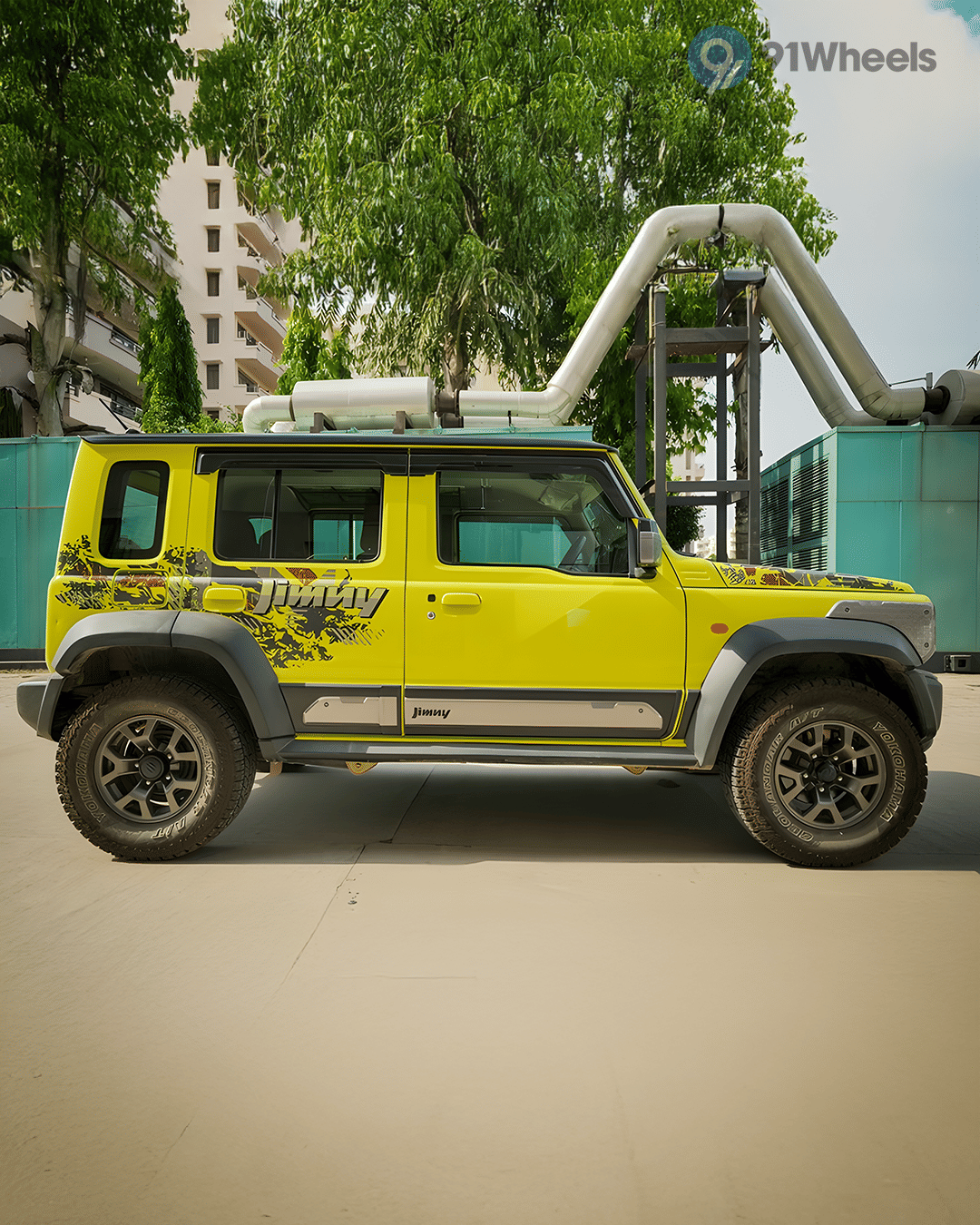 Maruti Suzuki Jimny Right Side View Maruti Suzuki Jimny Right Side View