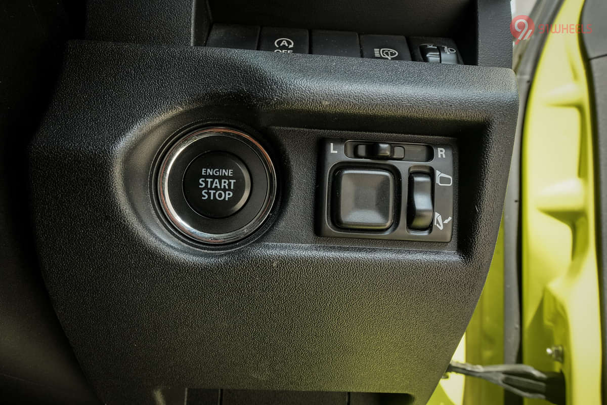 Maruti Jimny Engine Start Button