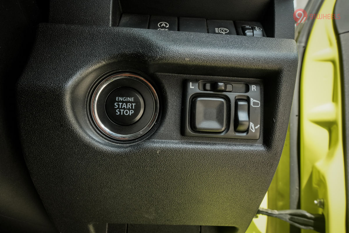 Maruti Suzuki Jimny Engine Start Button