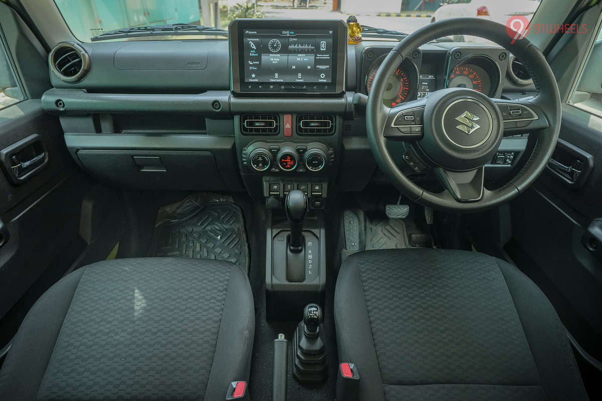 Maruti Jimny Dashboard