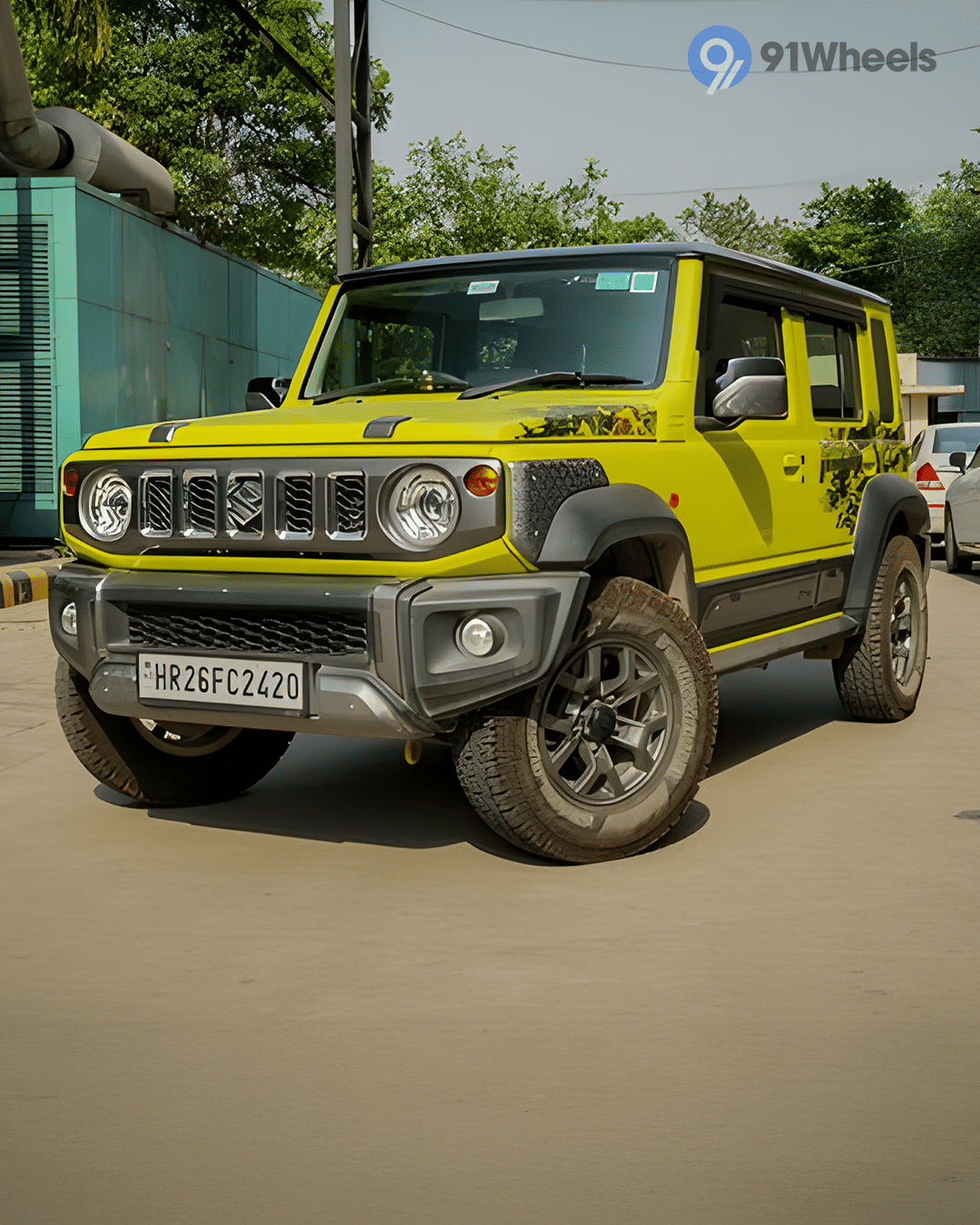 Maruti Suzuki Jimny Left Front Three Quarter Maruti Suzuki Jimny Left Front Three Quarter