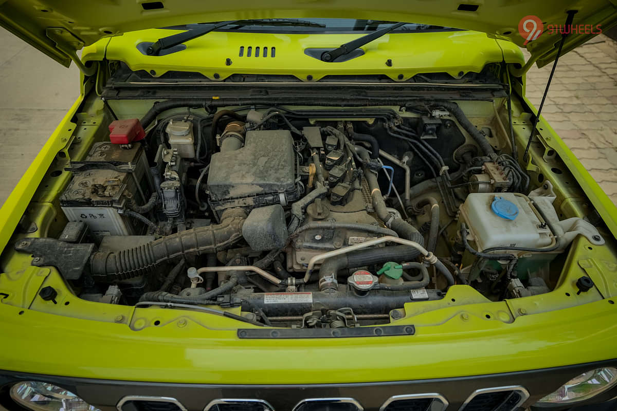 Maruti Jimny Engine Shot