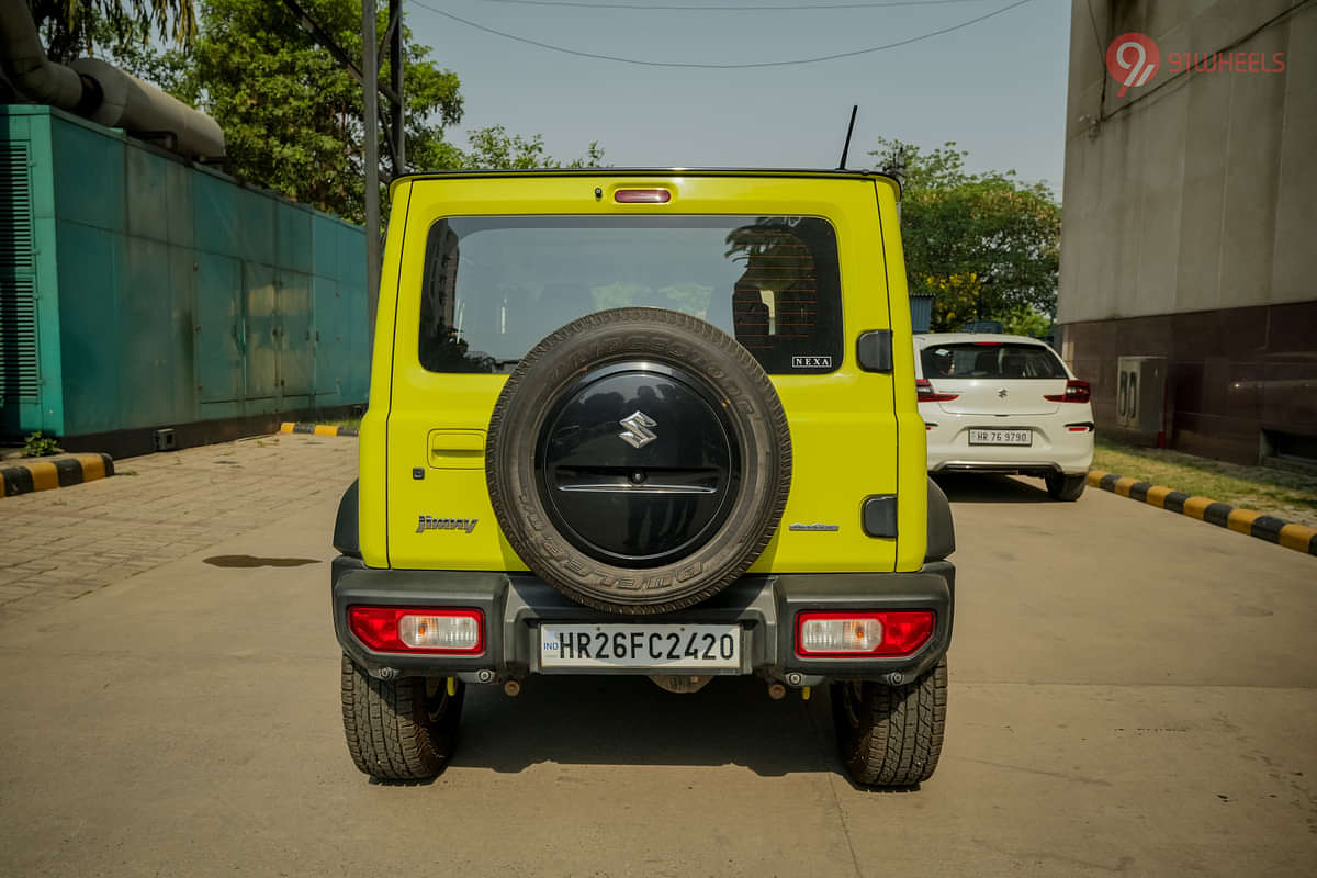 Maruti Jimny Rear View