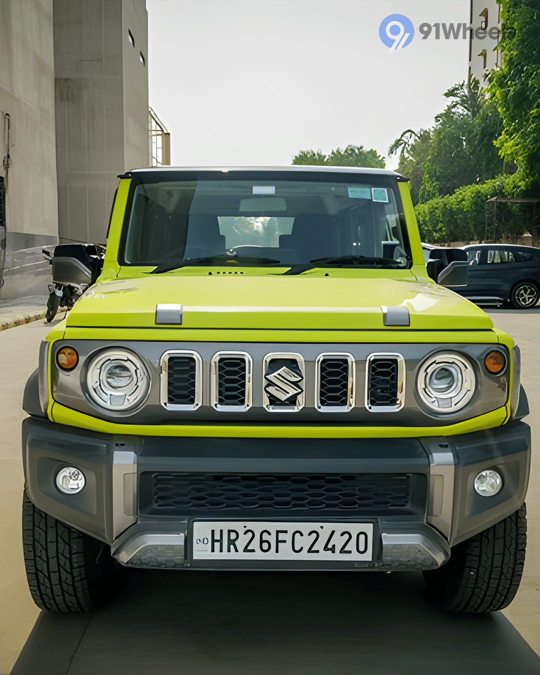 Maruti Suzuki Jimny Front View Maruti Suzuki Jimny Front View