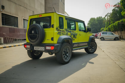 Maruti Suzuki Jimny Right Rear Three Quarter Maruti Suzuki Jimny Right Rear Three Quarter