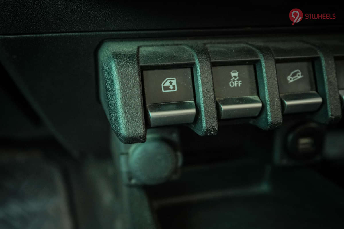 Maruti Jimny Dashboard Switches