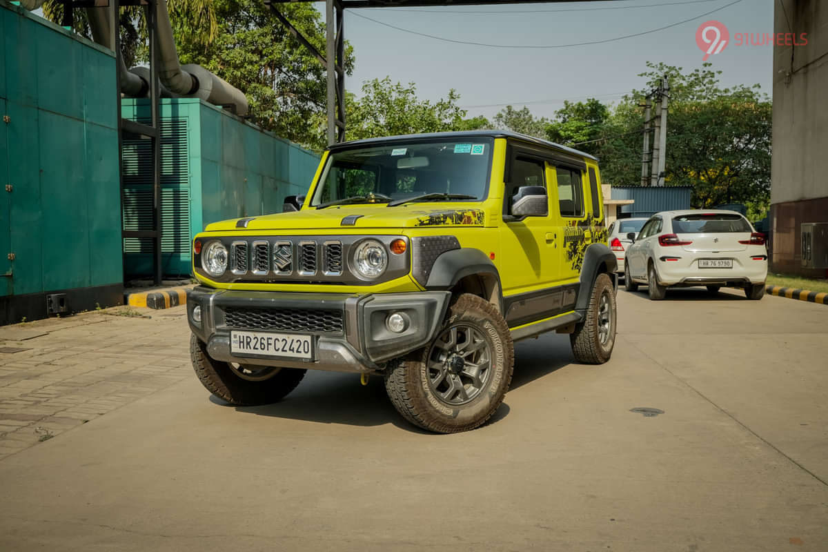 Maruti Jimny Left Front Three Quarter