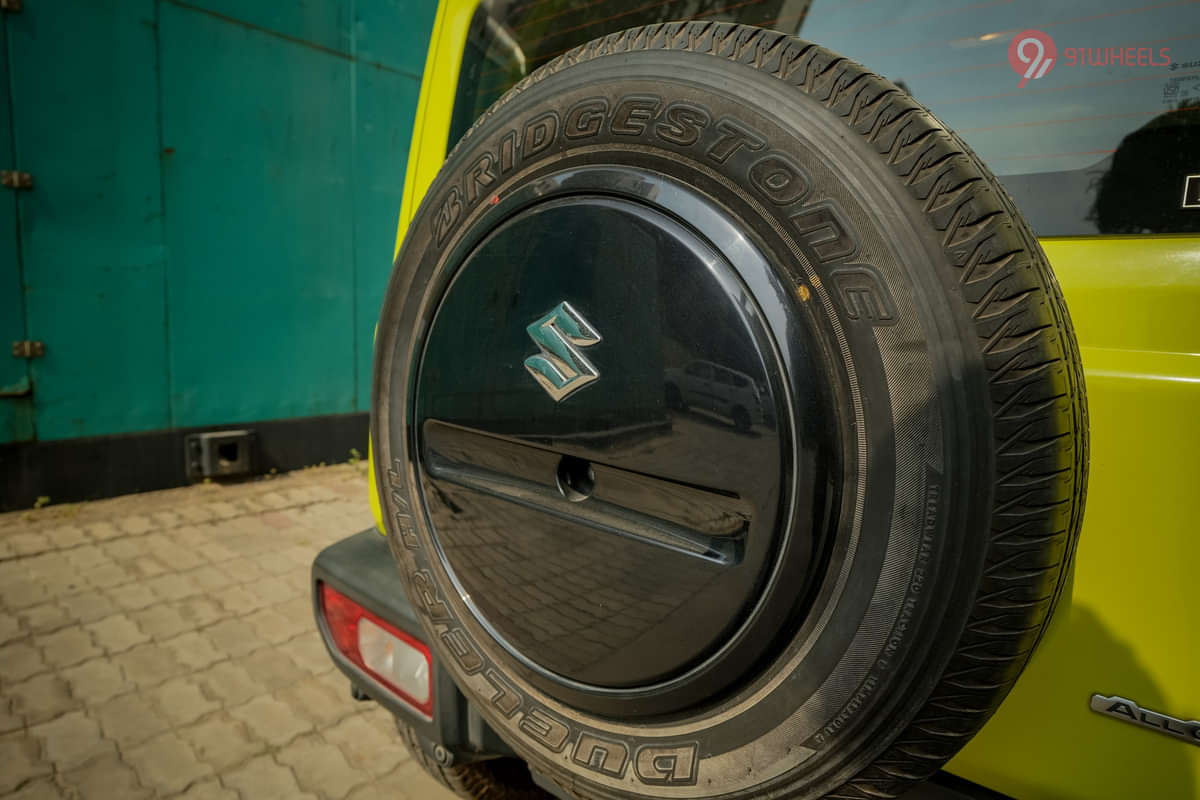 Maruti Jimny Under Boot/Spare Wheel