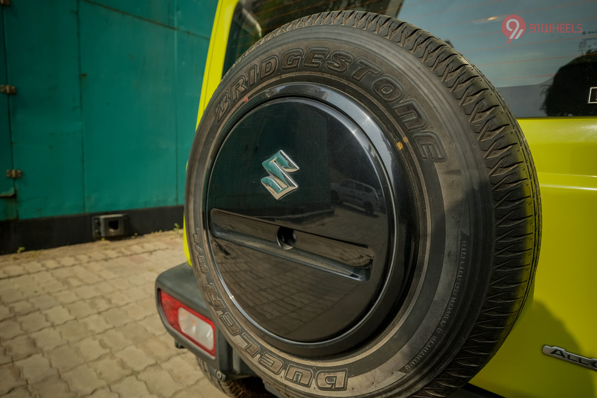 Maruti Suzuki Jimny Under Boot/Spare Wheel