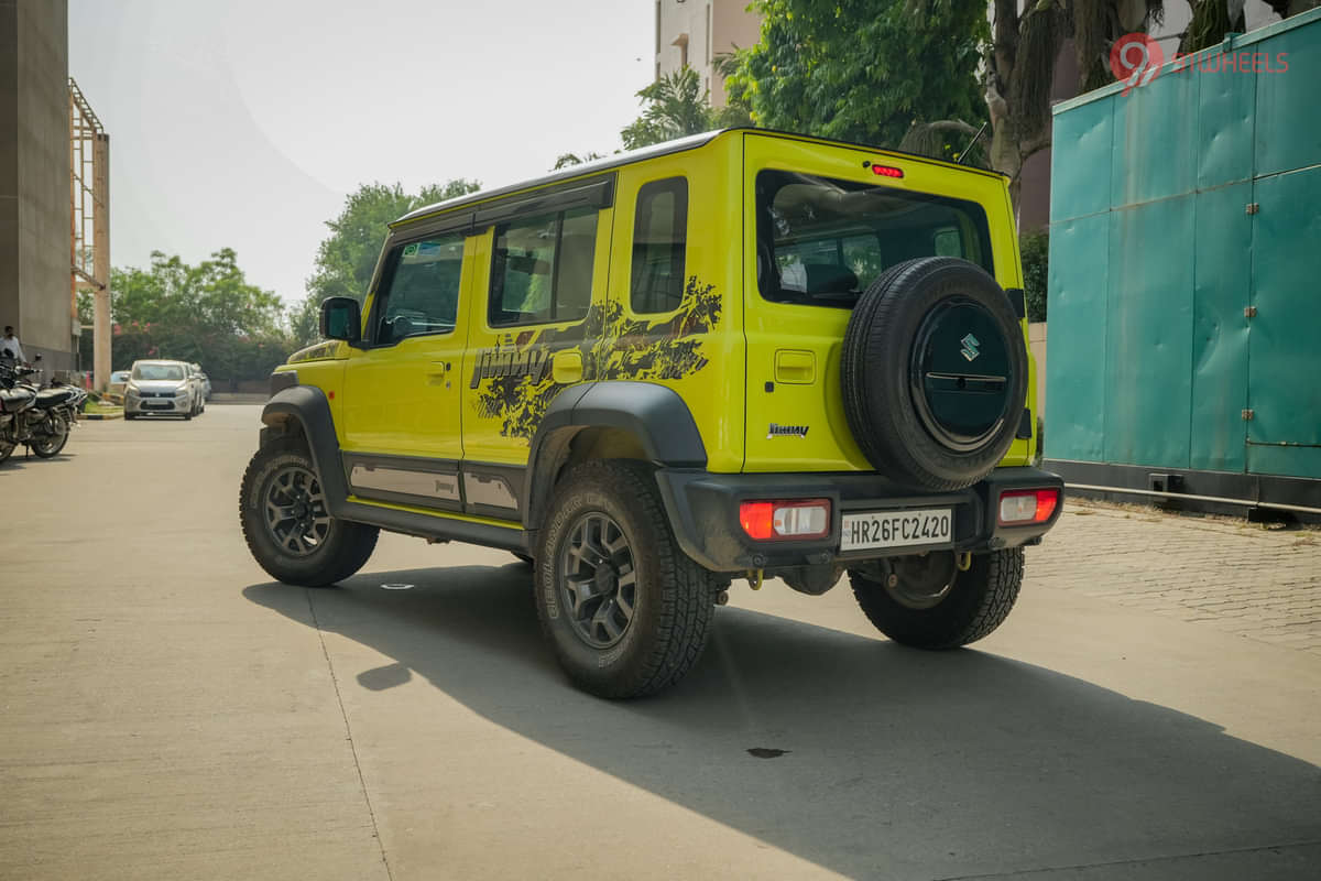 Maruti Jimny Left Rear Three Quarter