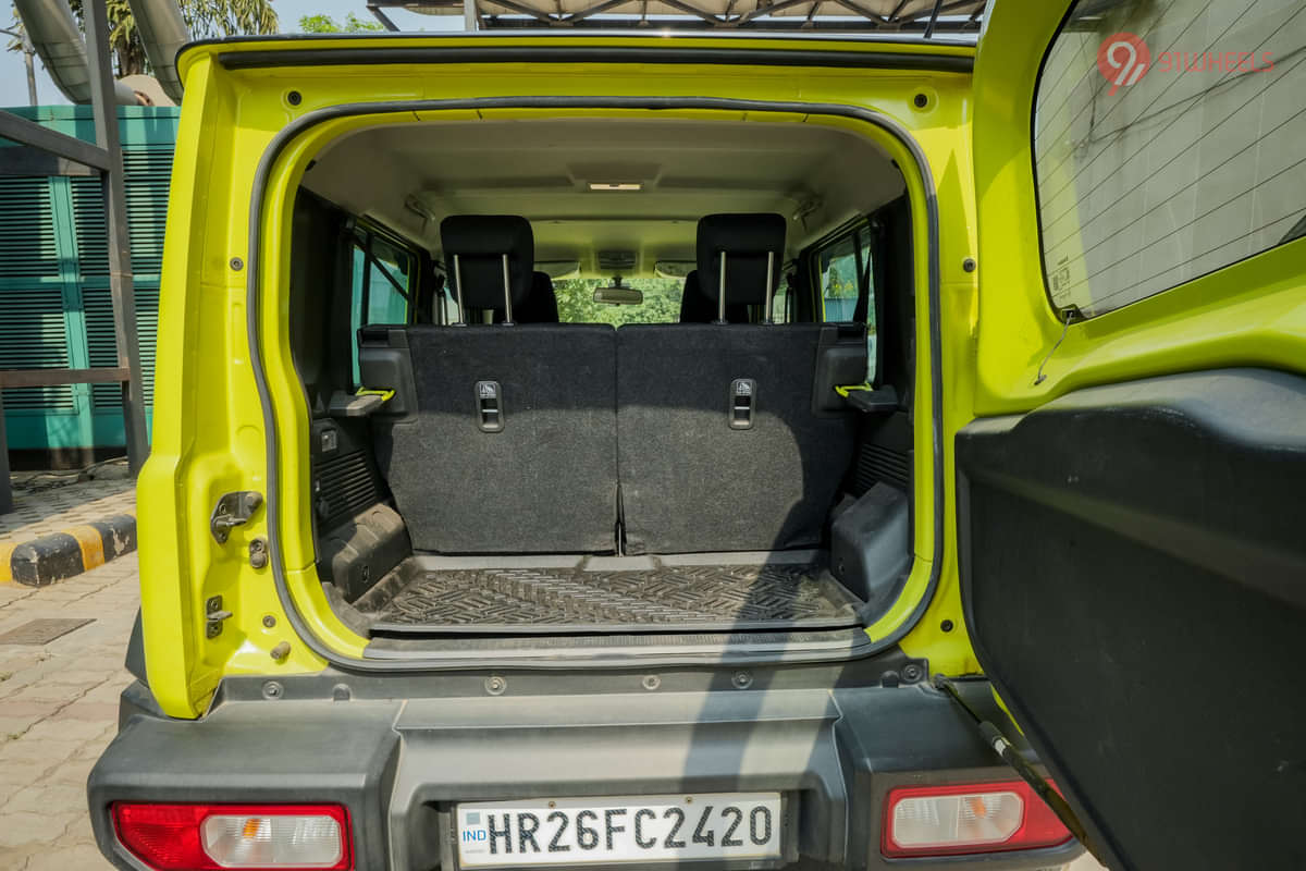 Maruti Jimny Bootspace Rear Seat Folded