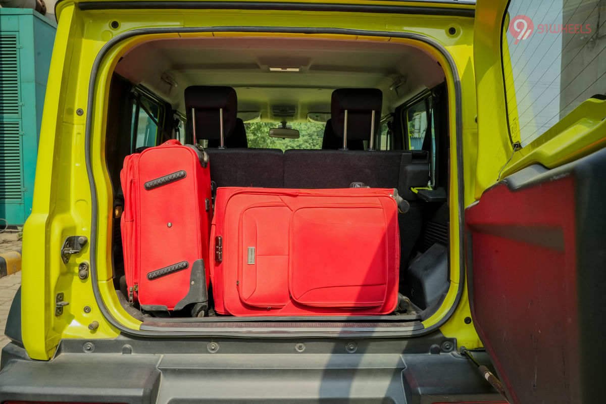 Maruti Suzuki Jimny Bootspace