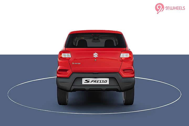 Maruti Suzuki S-Presso Rear View