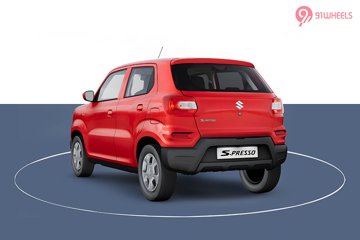 Maruti Suzuki S-Presso Left Rear Three Quarter