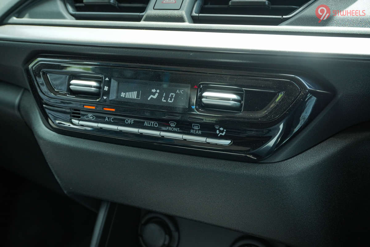 Maruti Suzuki Swift AC Controls