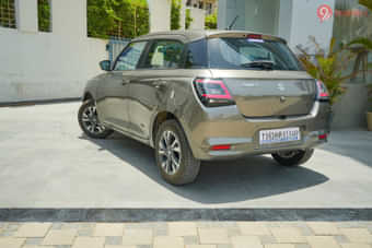 Maruti Suzuki Swift Left Rear Three Quarter Maruti Suzuki Swift Left Rear Three Quarter