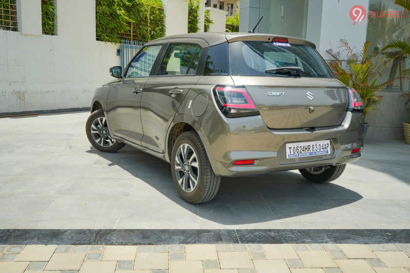 Maruti Suzuki Swift Left Rear Three Quarter Maruti Suzuki Swift Left Rear Three Quarter