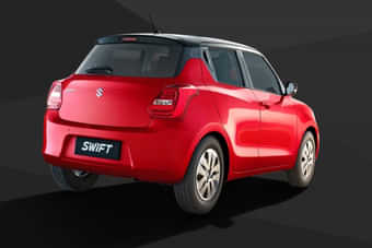 Maruti Suzuki Swift 2020-2024 Right Rear Three Quarter Maruti Suzuki Swift 2020-2024 Right Rear Three Quarter