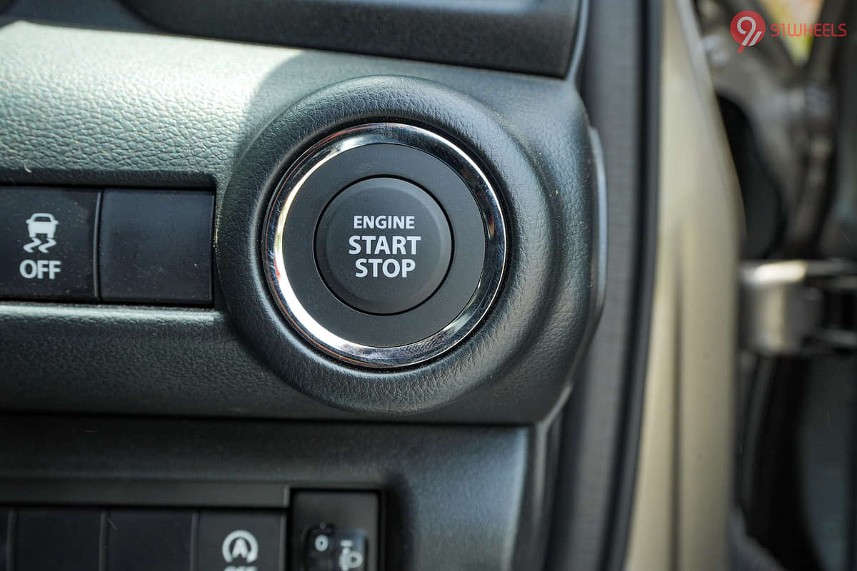 Maruti Swift Engine Start Button