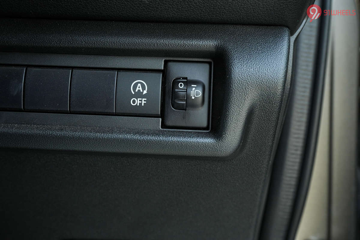 Maruti Swift Dashboard Switches