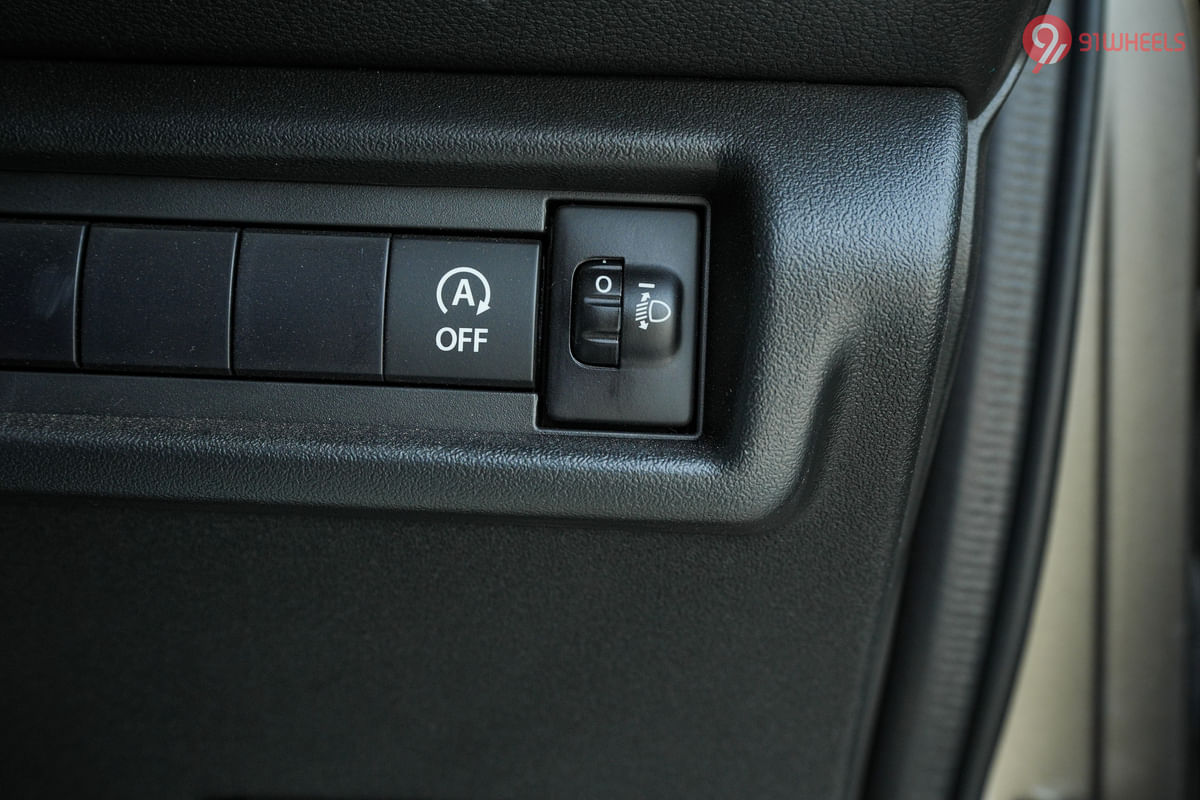 Maruti Suzuki Swift Dashboard Switches