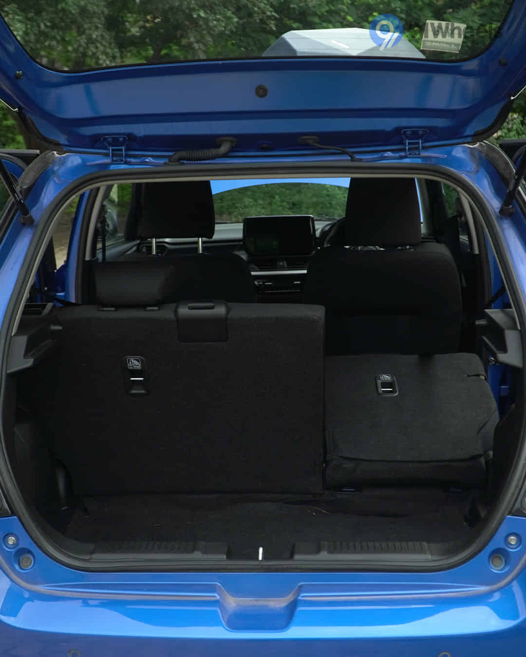 Bootspace Rear Seat Folded