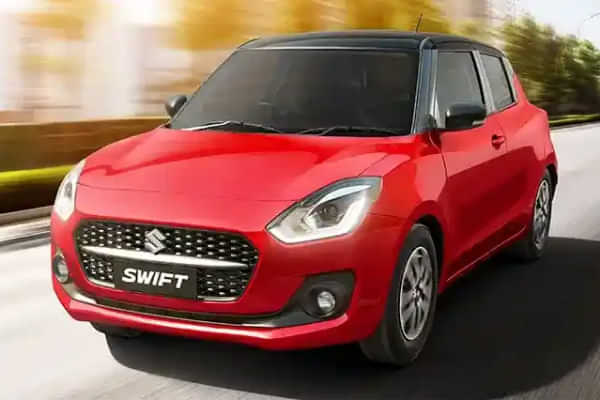Maruti Suzuki Swift 2020-2024 Left Front Three Quarter Maruti Suzuki Swift 2020-2024 Left Front Three Quarter