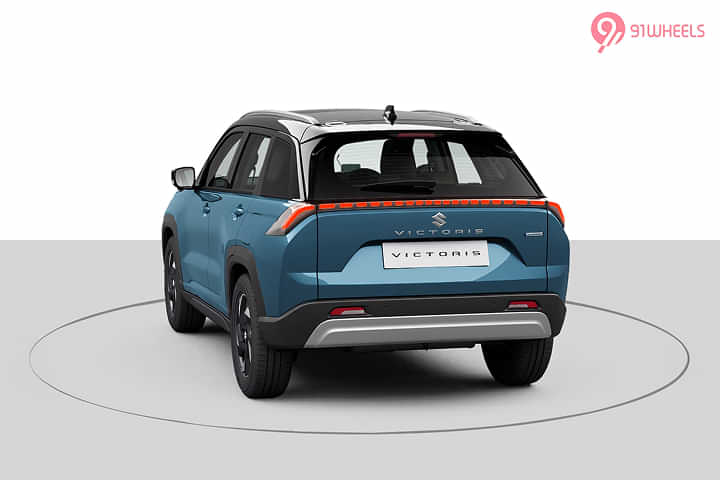 Maruti Suzuki Victoris Left Rear Three Quarter Maruti Suzuki Victoris Left Rear Three Quarter