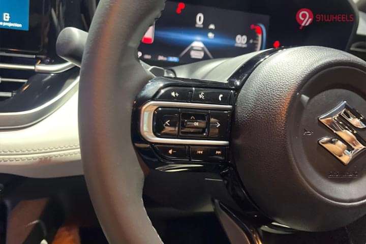 Maruti Suzuki Victoris Left Steering Mounted Controls