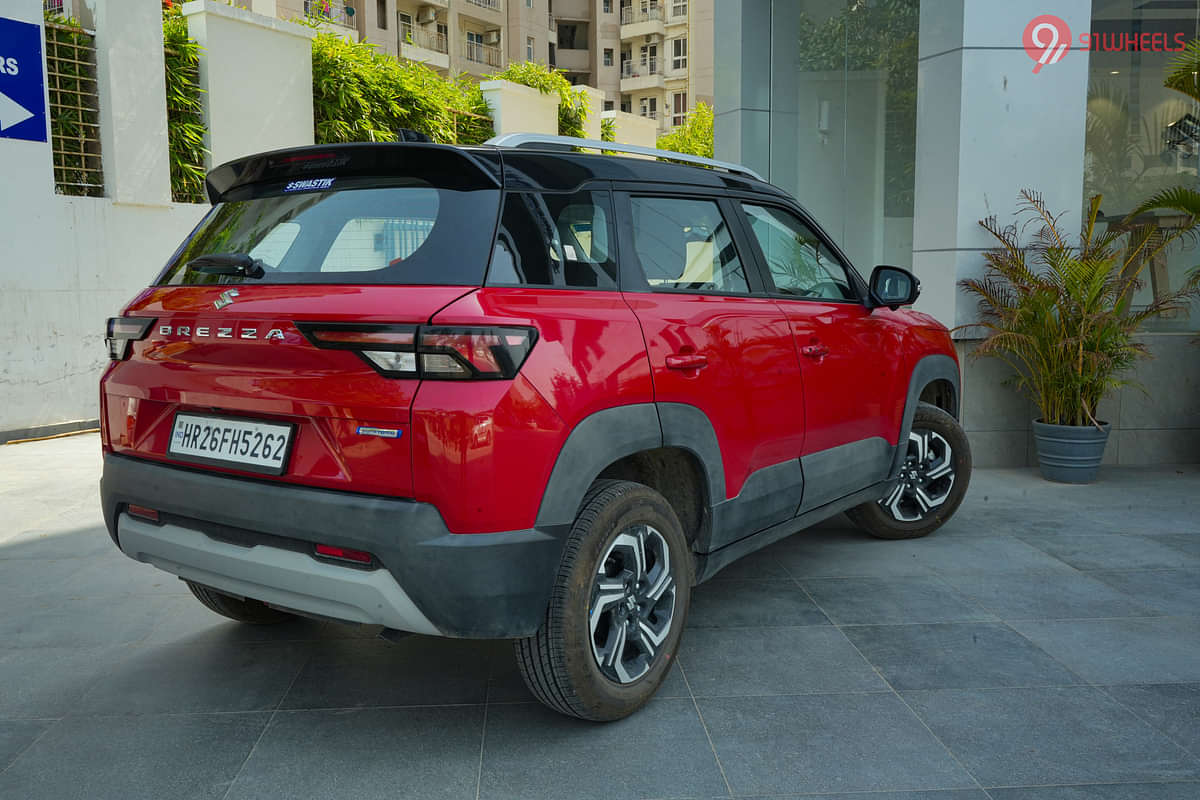 Maruti Brezza Right Rear Three Quarter