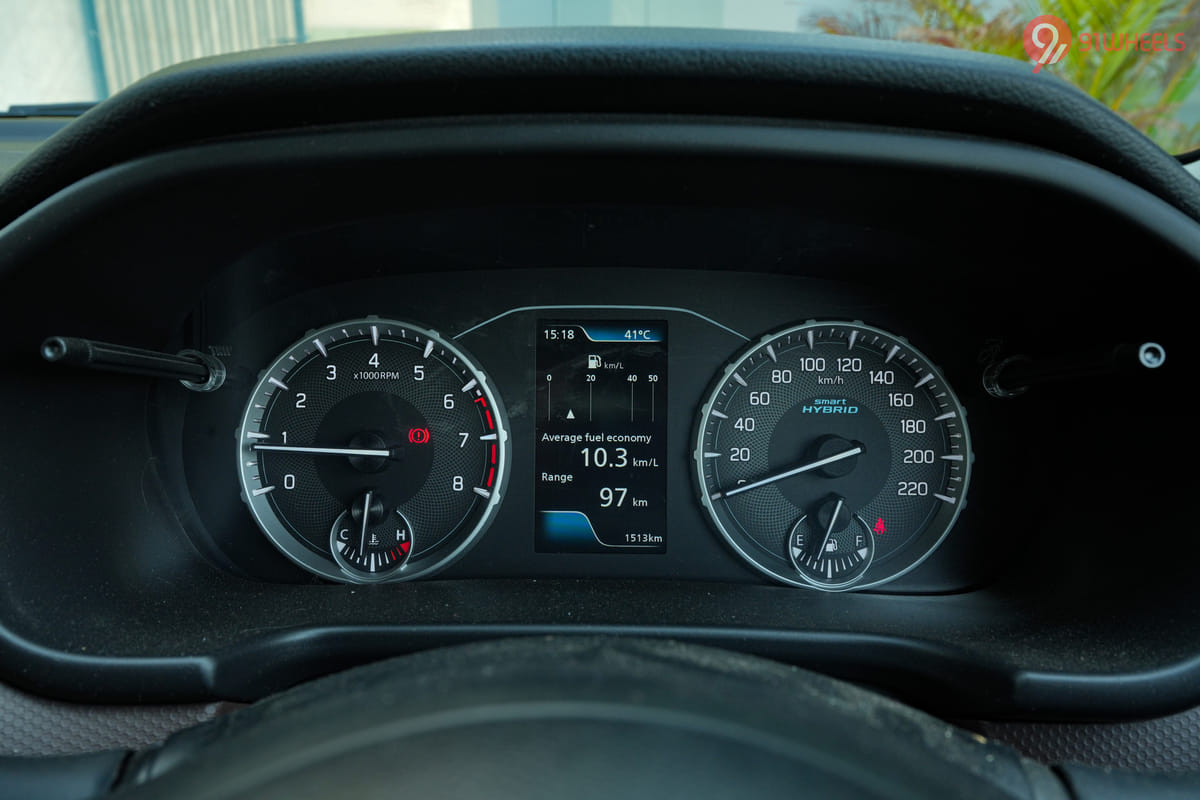 Maruti Suzuki Brezza Instrument Cluster