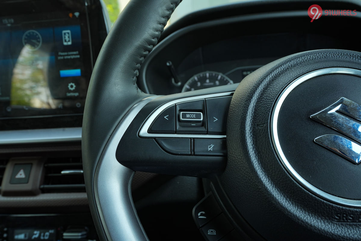Maruti Suzuki Brezza Left Steering Mounted Controls