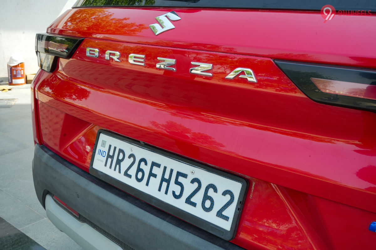 Maruti Suzuki Brezza Rear Badge