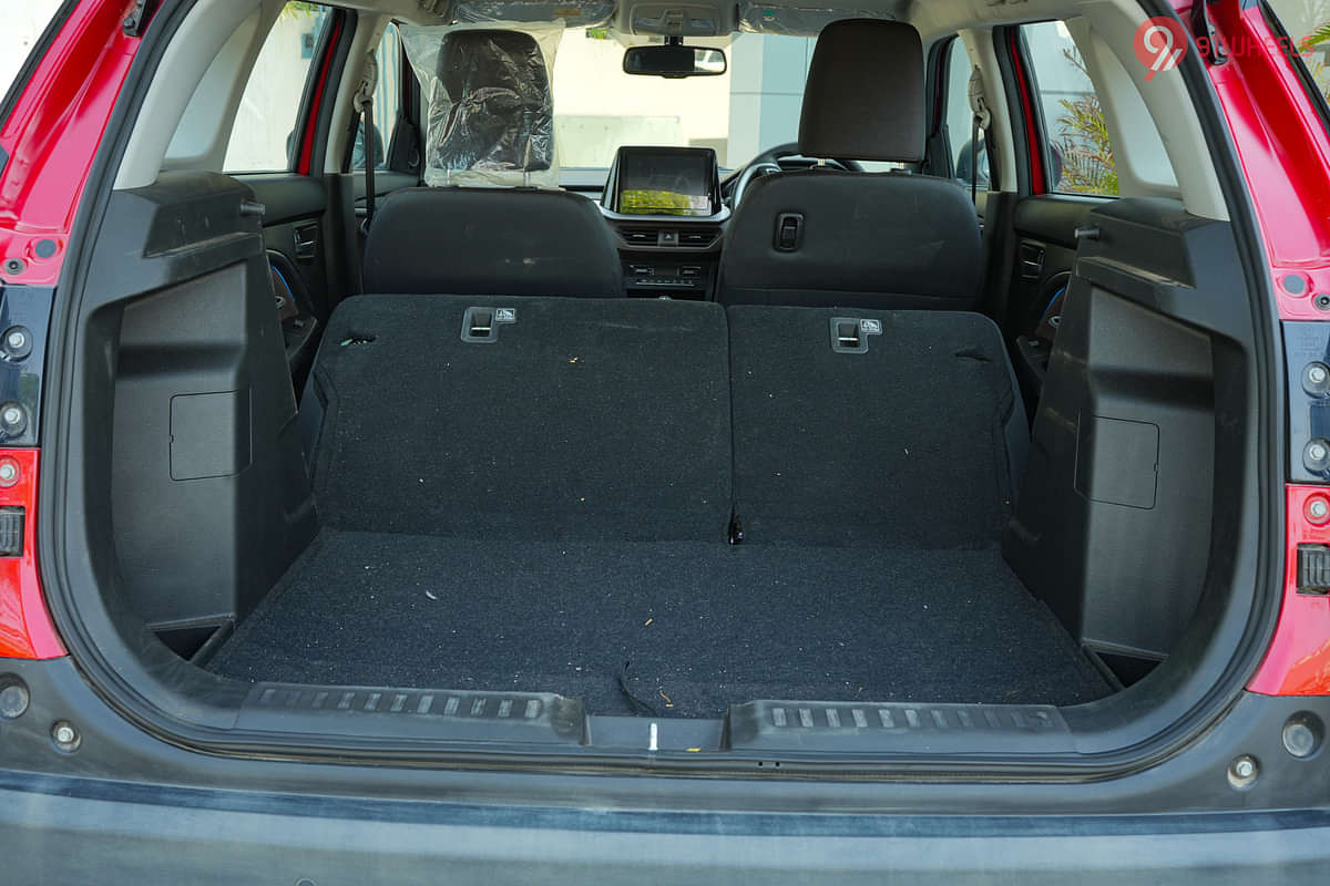 Maruti Brezza Bootspace Rear Seat Folded